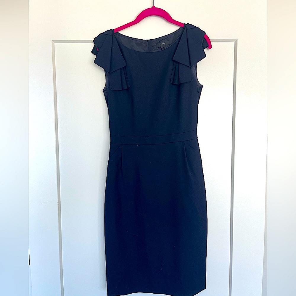 Jcrew Navy Dress, Like New